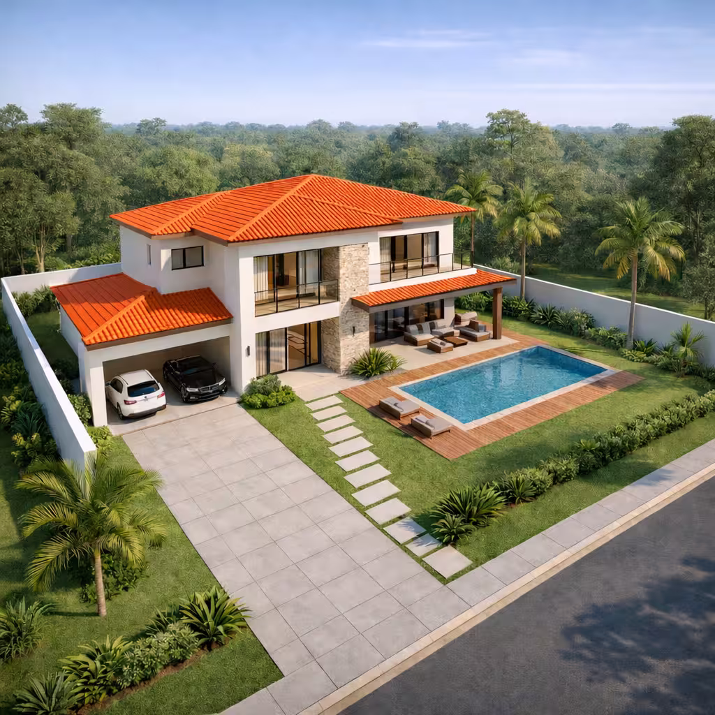 g8 arquitetura em recife - projeto casa com piscina 2